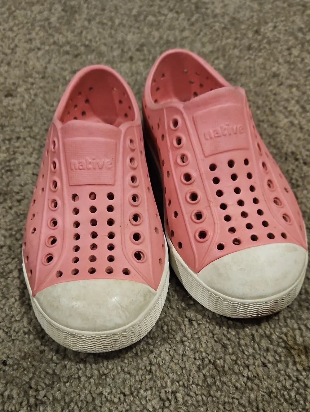 Native Kids Slip-On Water Shoes in Pink